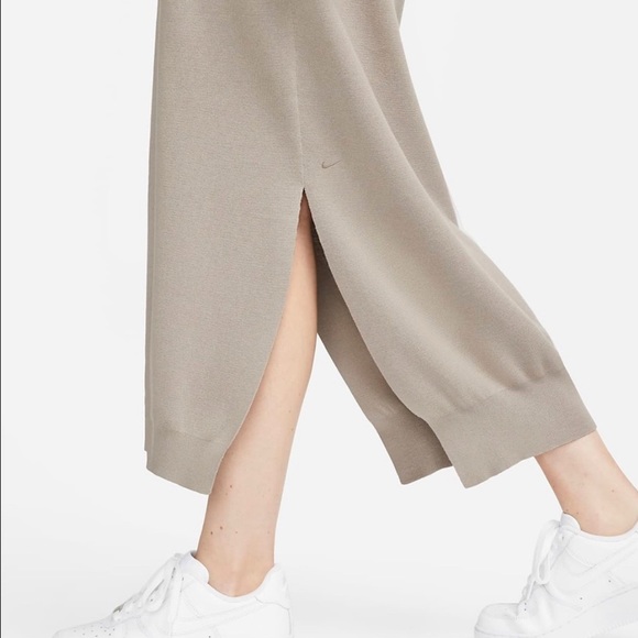 NWOT Nike Every Stitch Considered Khaki dress cotton/silk - Picture 4 of 13